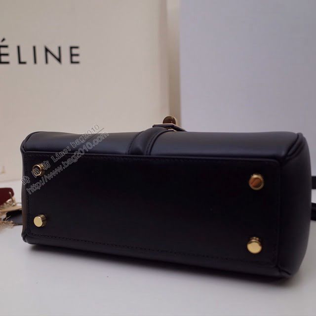Celine女包 賽琳16Bag新款小號 粒面小牛皮 Celine單肩或斜挎女包 188003  slyd2139